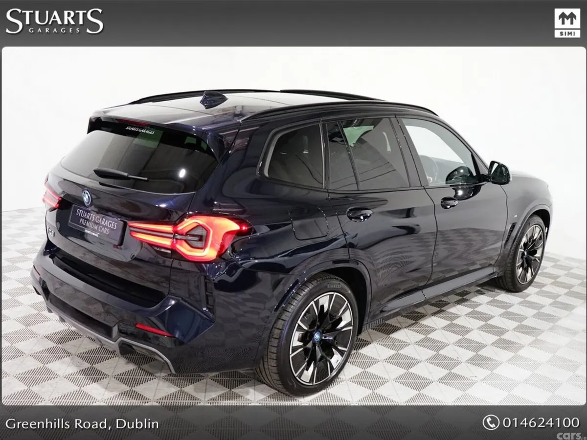BMW iX3 Estate, Electric, 2024, Black