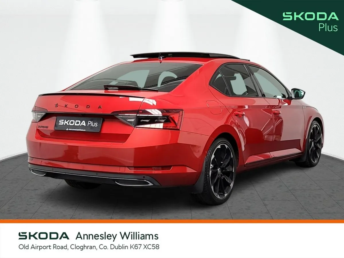Skoda Superb Saloon, Diesel, 2024, Red