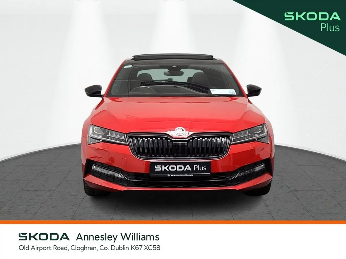 Skoda Superb Saloon, Diesel, 2024, Red