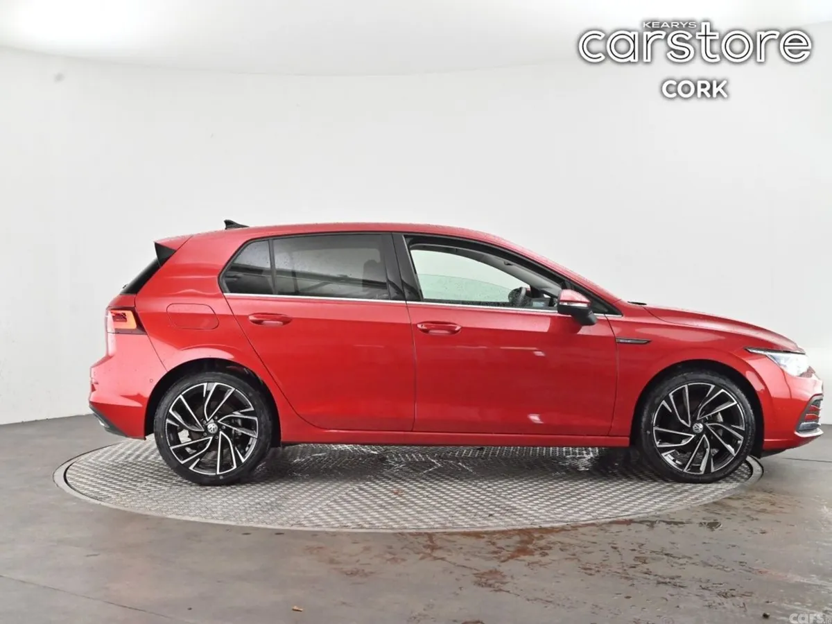 Volkswagen Golf Hatchback, Petrol Hybrid, 2021, Red