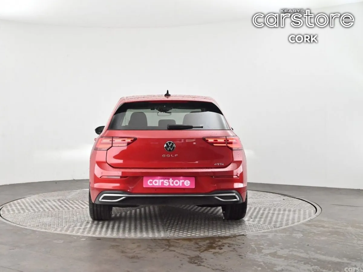 Volkswagen Golf Hatchback, Petrol Hybrid, 2021, Red
