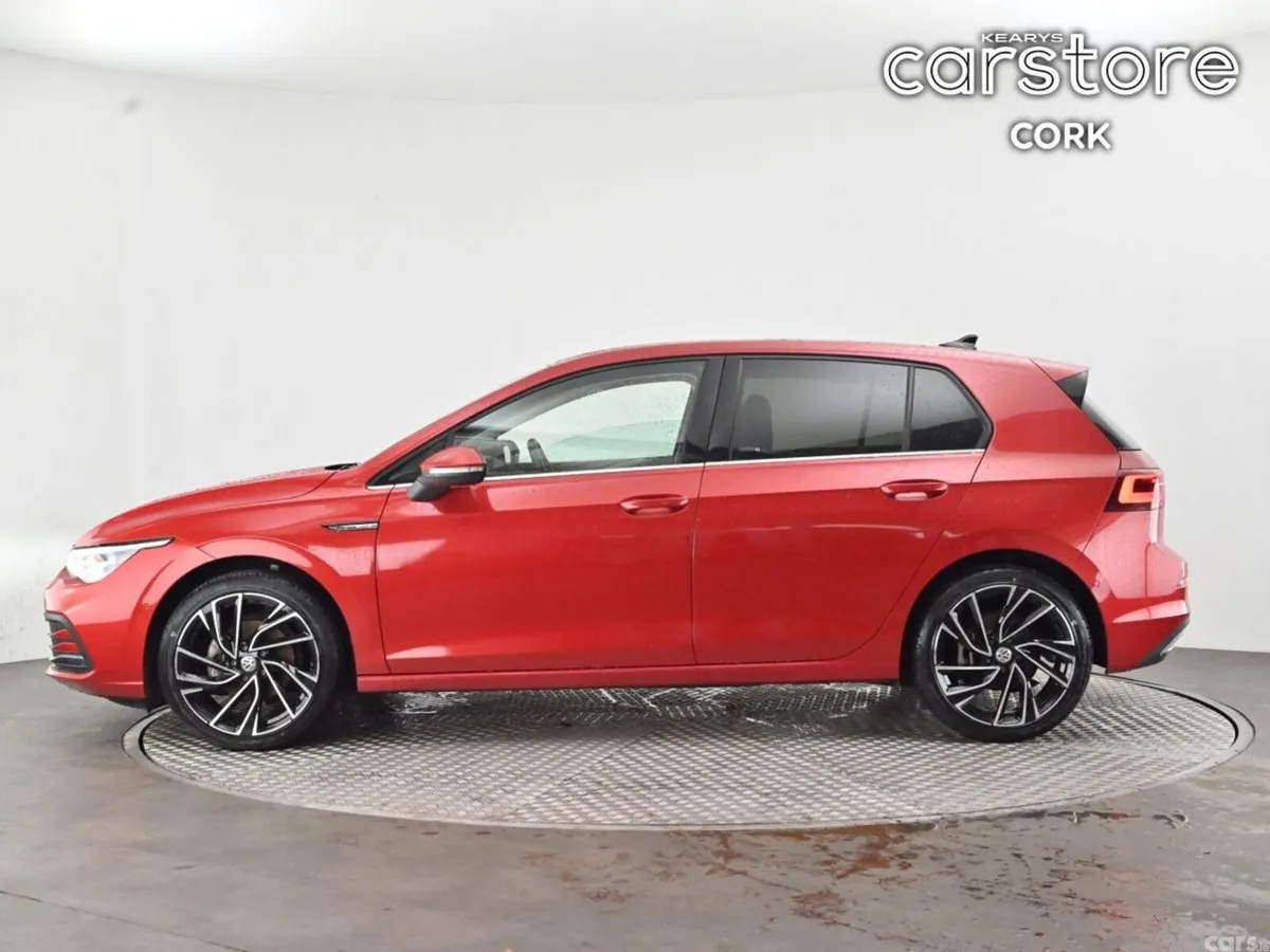 Volkswagen Golf Hatchback, Petrol Hybrid, 2021, Red