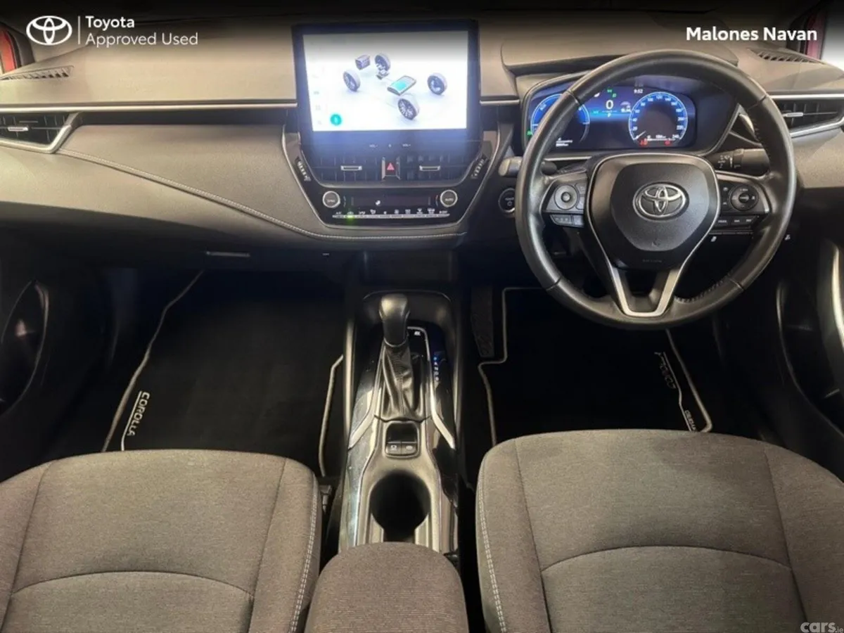 Toyota Corolla Saloon, Petrol Hybrid, 2025, Red