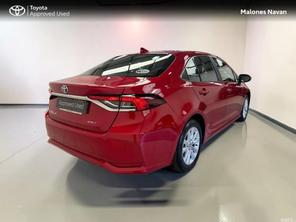 Toyota Corolla Saloon, Petrol Hybrid, 2025, Red