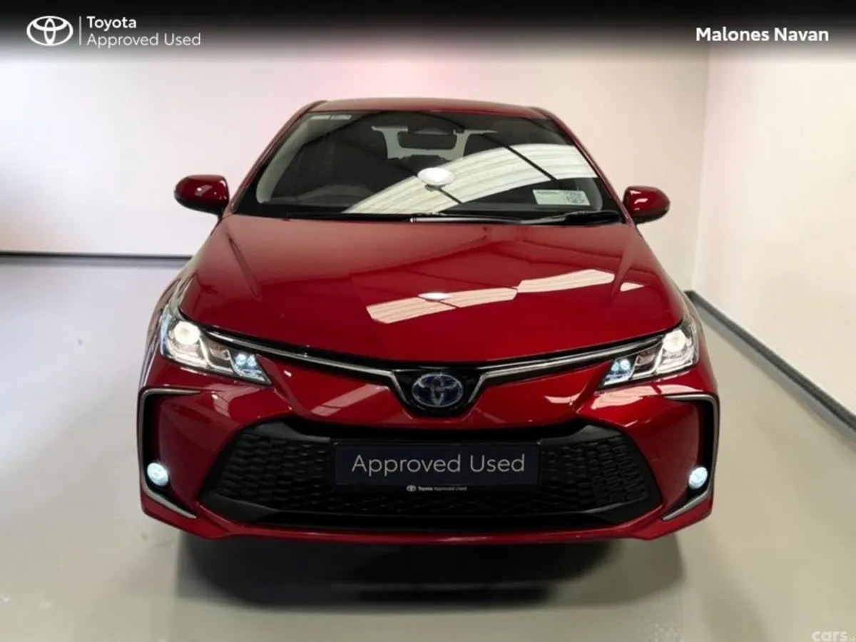 Toyota Corolla Saloon, Petrol Hybrid, 2025, Red