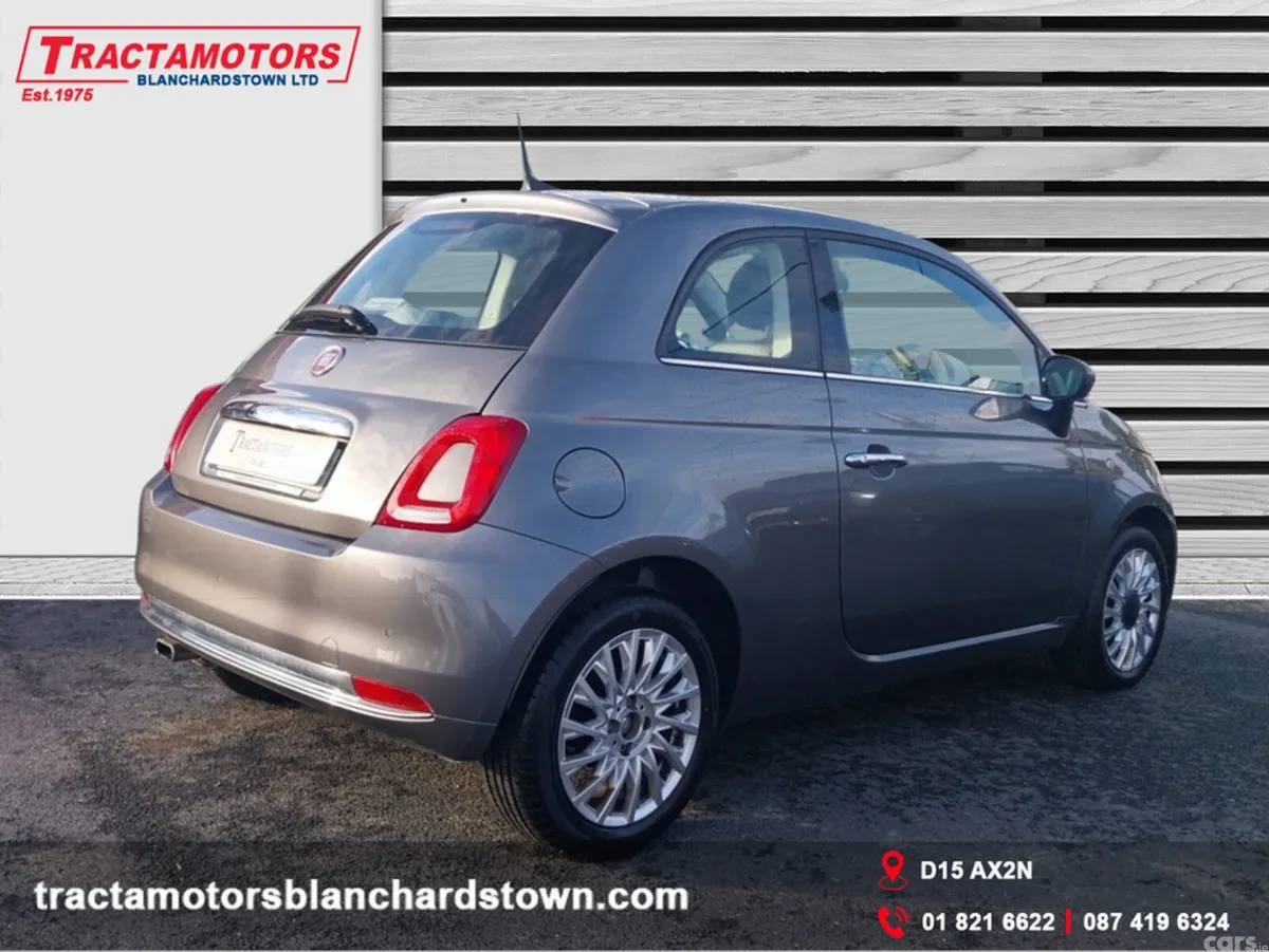 Fiat 500 Hatchback, Petrol, 2016, Grey