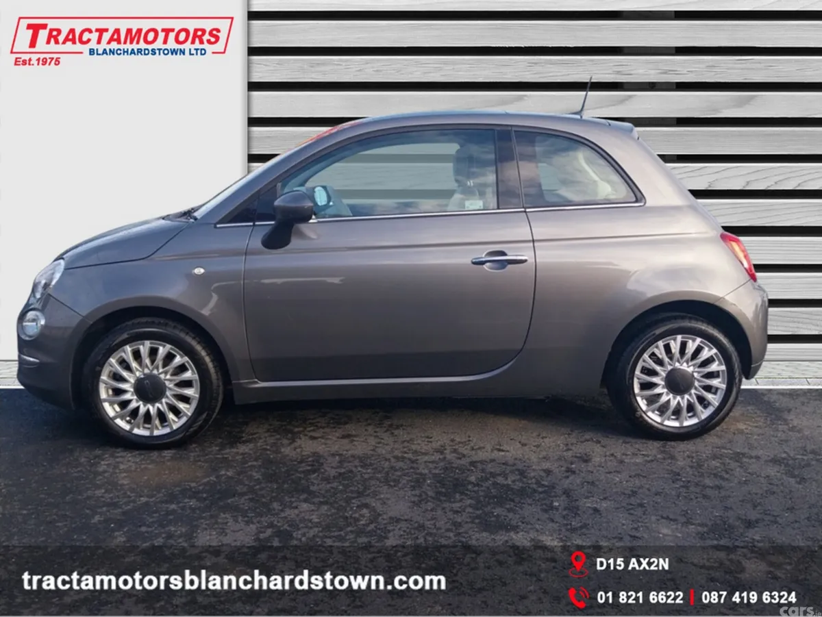 Fiat 500 Hatchback, Petrol, 2016, Grey