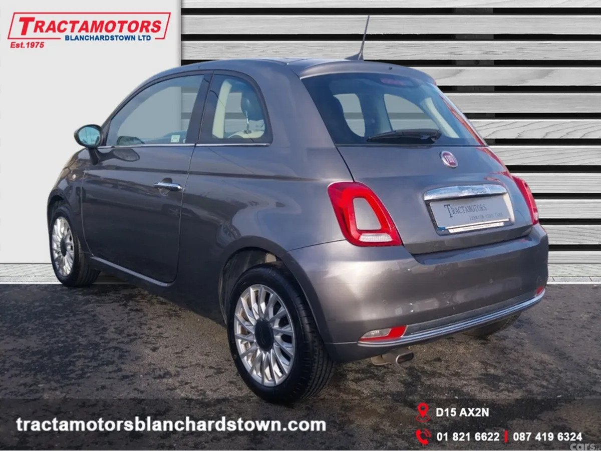 Fiat 500 Hatchback, Petrol, 2016, Grey