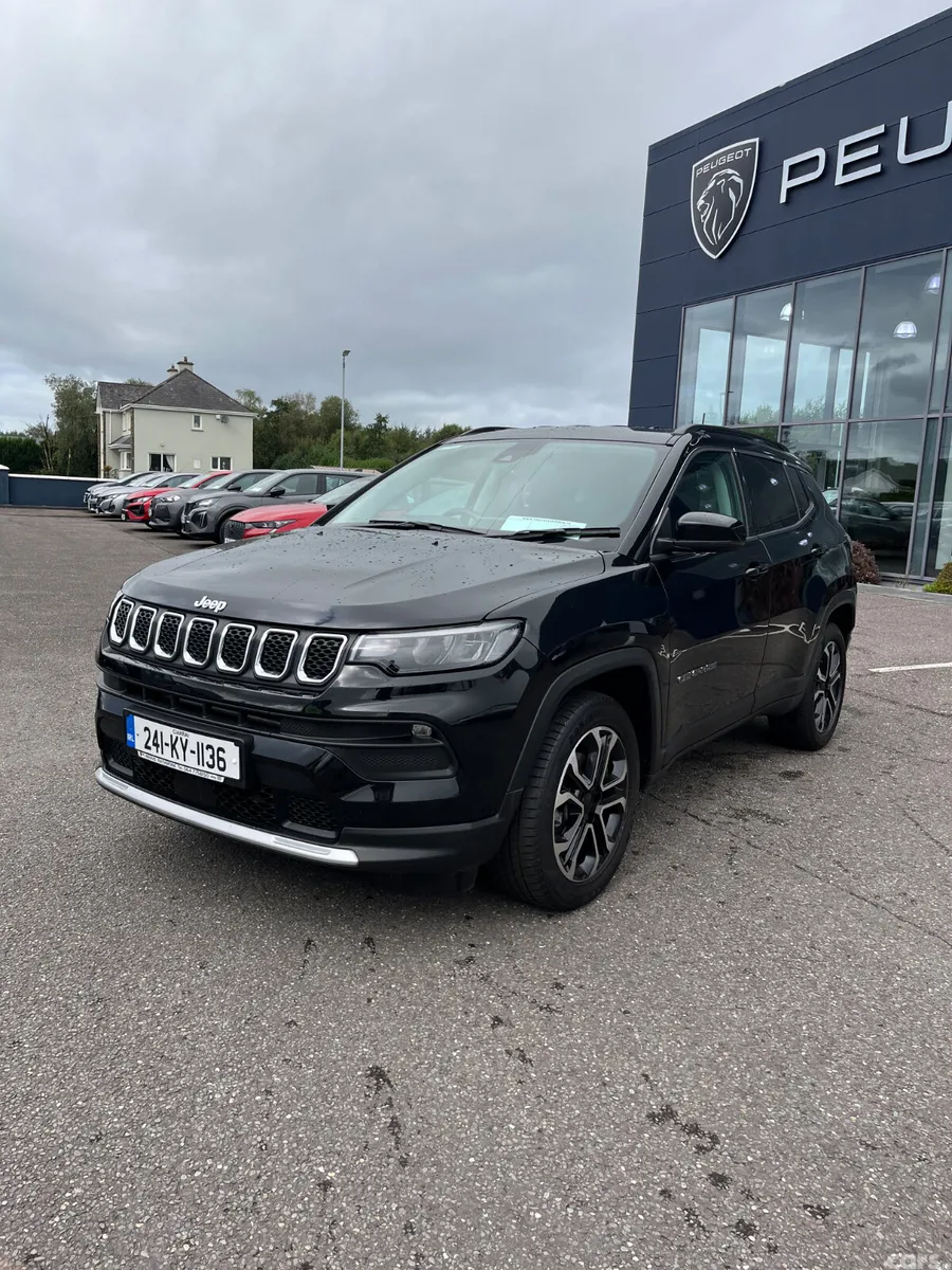 Jeep Compass SUV, Petrol Hybrid, 2024, Black