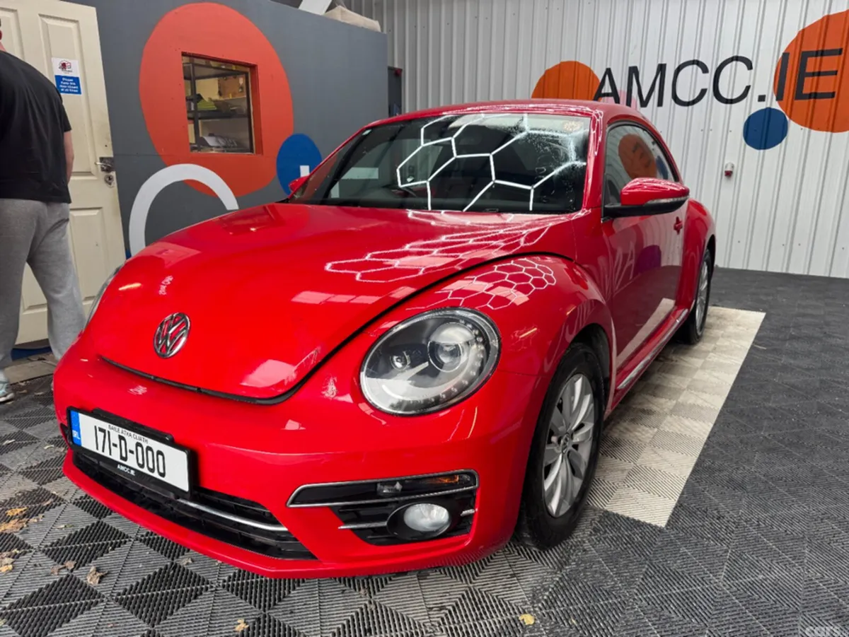 Volkswagen Beetle Hatchback, Petrol, 2017, Red