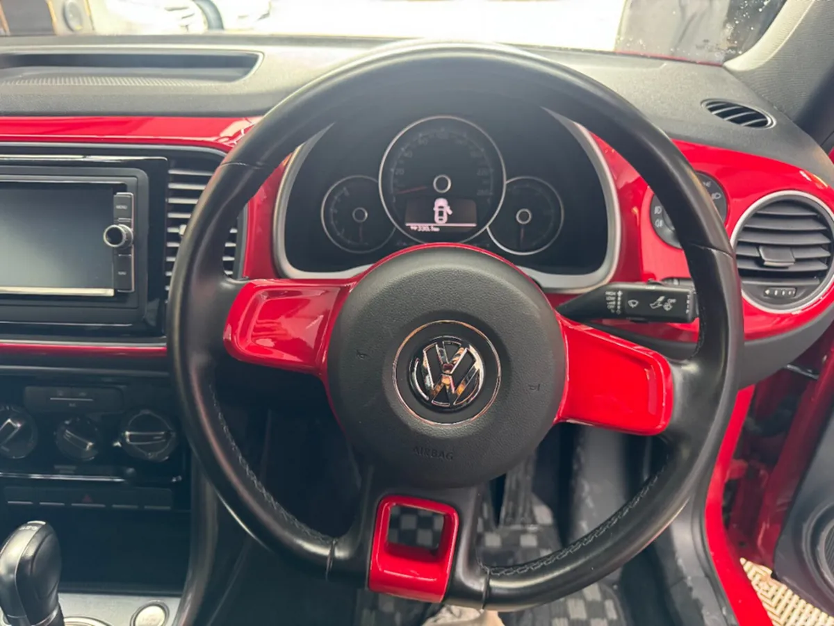 Volkswagen Beetle Hatchback, Petrol, 2017, Red