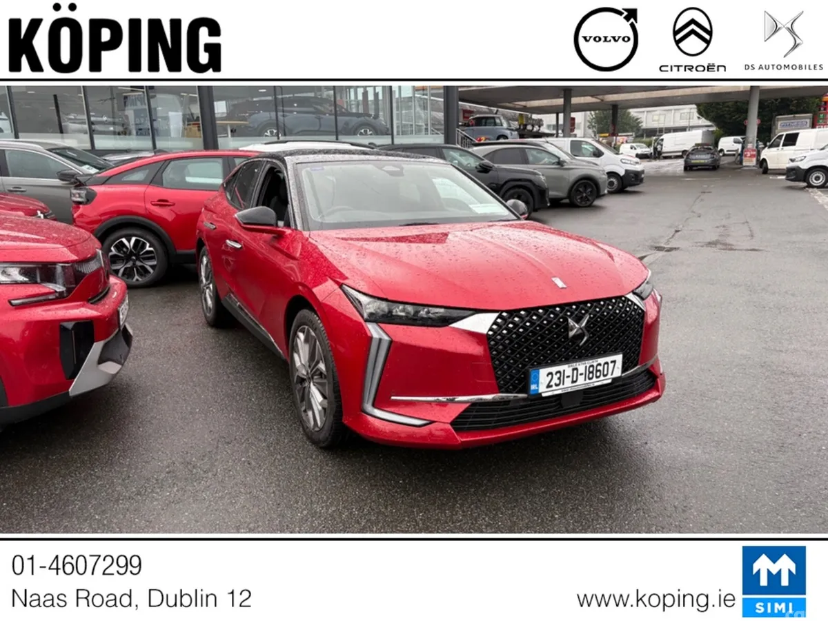DS Automobiles DS 4 MPV, Petrol Plug-in Hybrid, 2023, Red