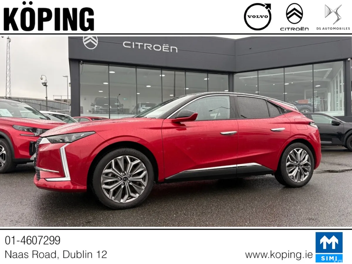 DS Automobiles DS 4 MPV, Petrol Plug-in Hybrid, 2023, Red