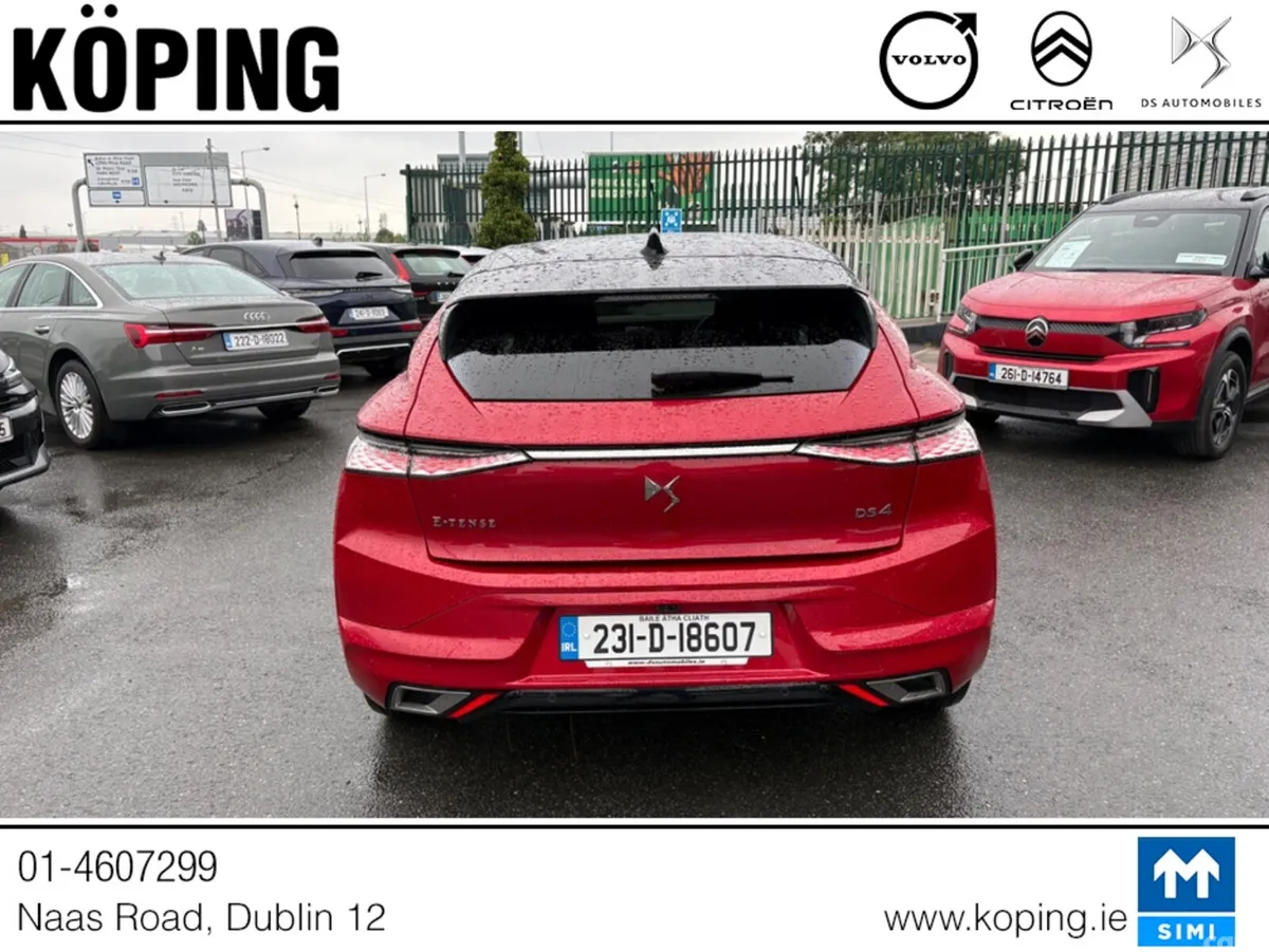 DS Automobiles DS 4 MPV, Petrol Plug-in Hybrid, 2023, Red