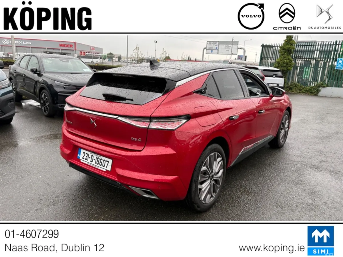 DS Automobiles DS 4 MPV, Petrol Plug-in Hybrid, 2023, Red