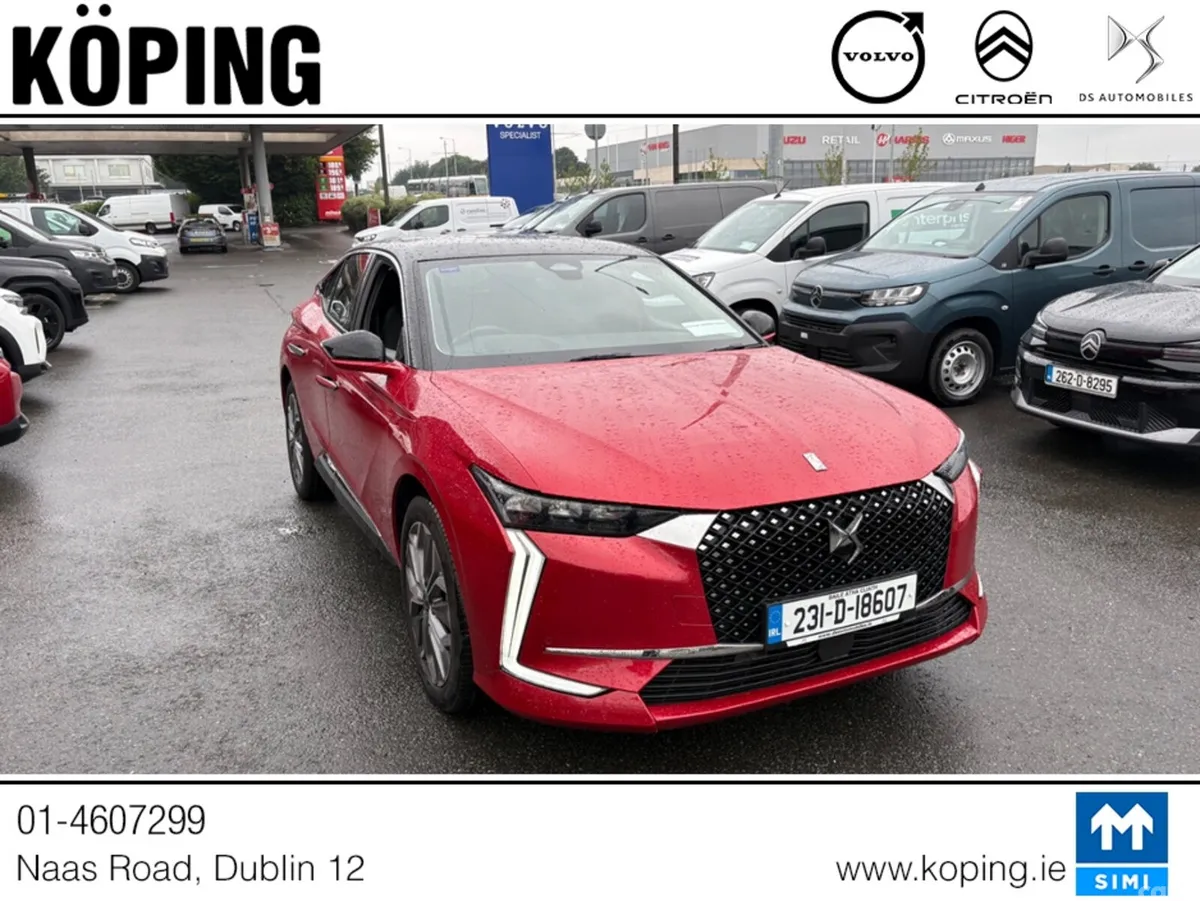 DS Automobiles DS 4 MPV, Petrol Plug-in Hybrid, 2023, Red
