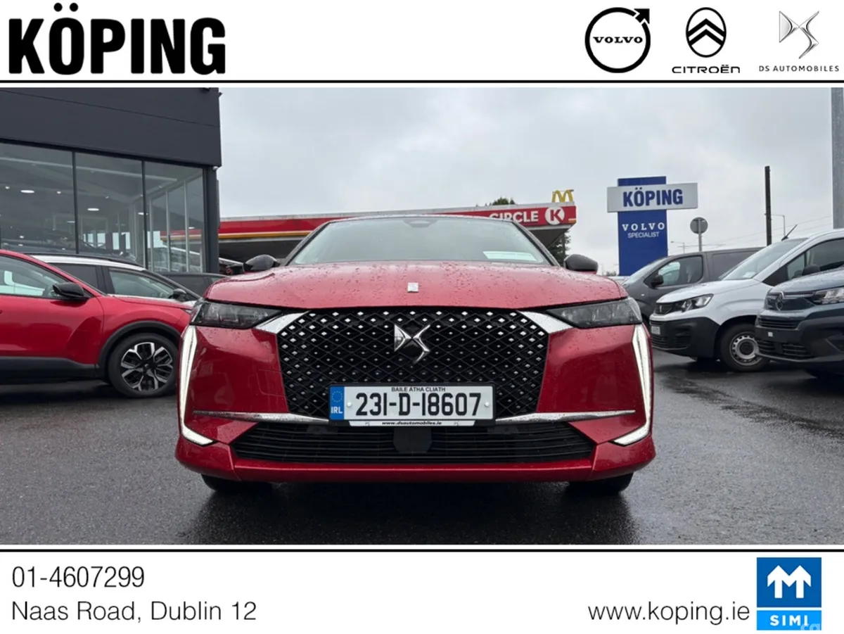DS Automobiles DS 4 MPV, Petrol Plug-in Hybrid, 2023, Red