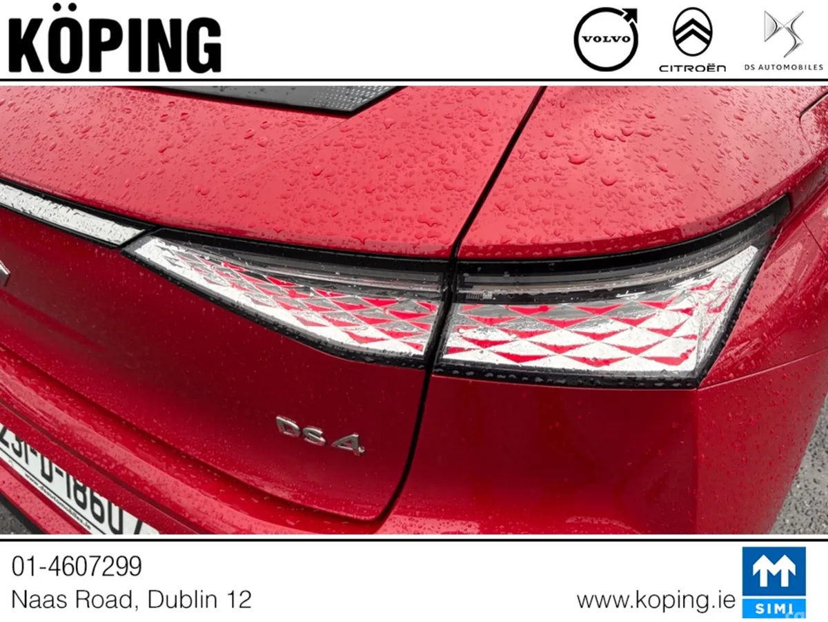 DS Automobiles DS 4 MPV, Petrol Plug-in Hybrid, 2023, Red