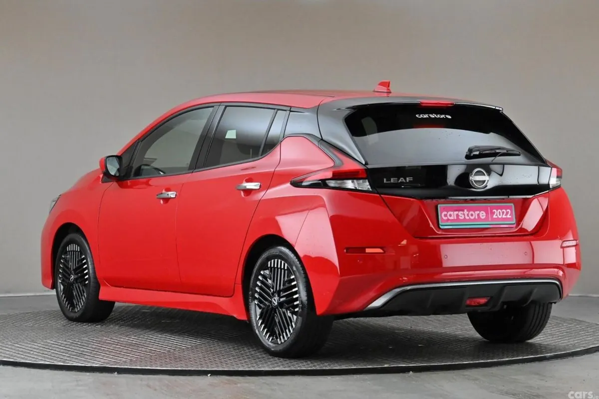 Nissan Leaf Hatchback, Electric, 2022, Red