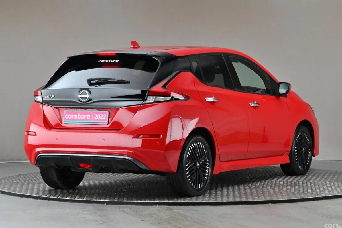 Nissan Leaf Hatchback, Electric, 2022, Red
