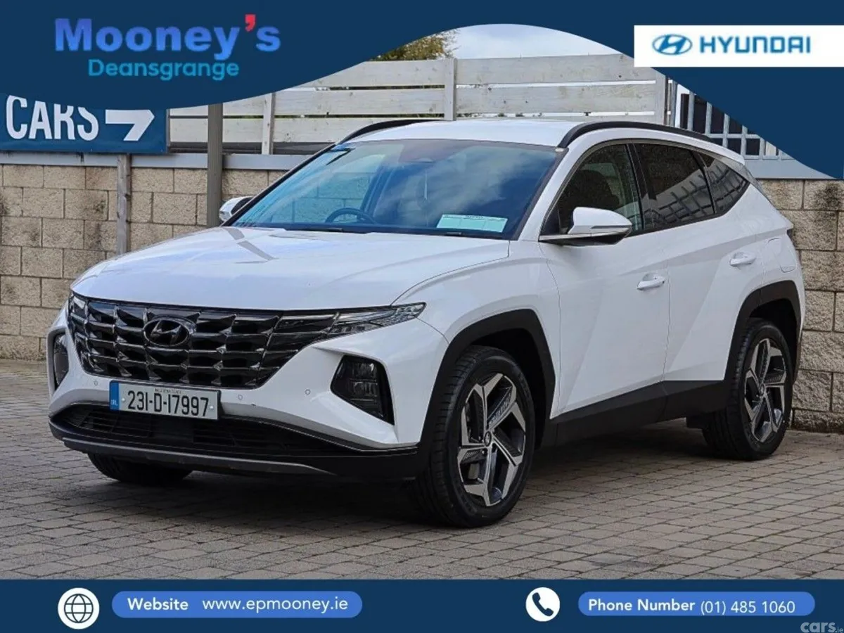 Hyundai Tucson SUV, Petrol Hybrid, 2023, White
