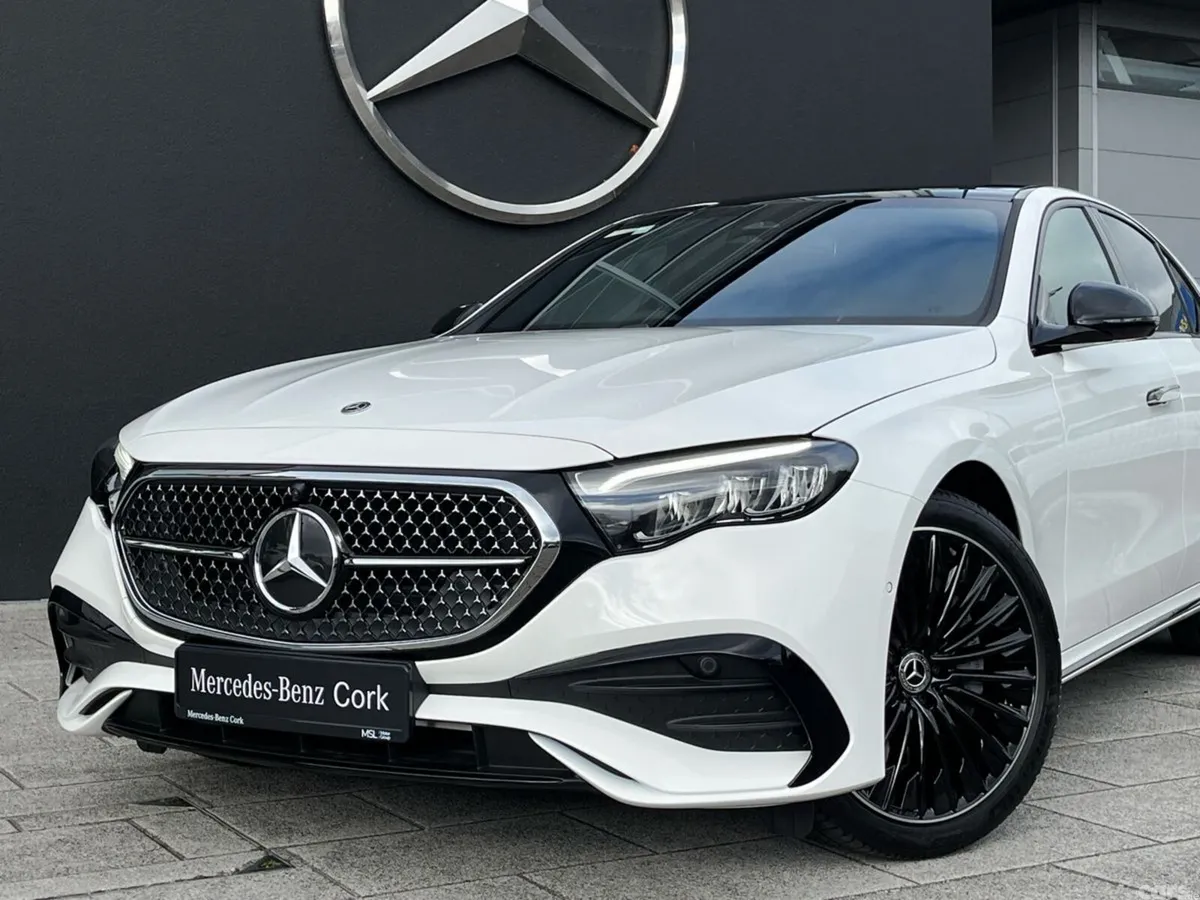 Mercedes-Benz E-Class Saloon, Diesel Hybrid, 2026, White