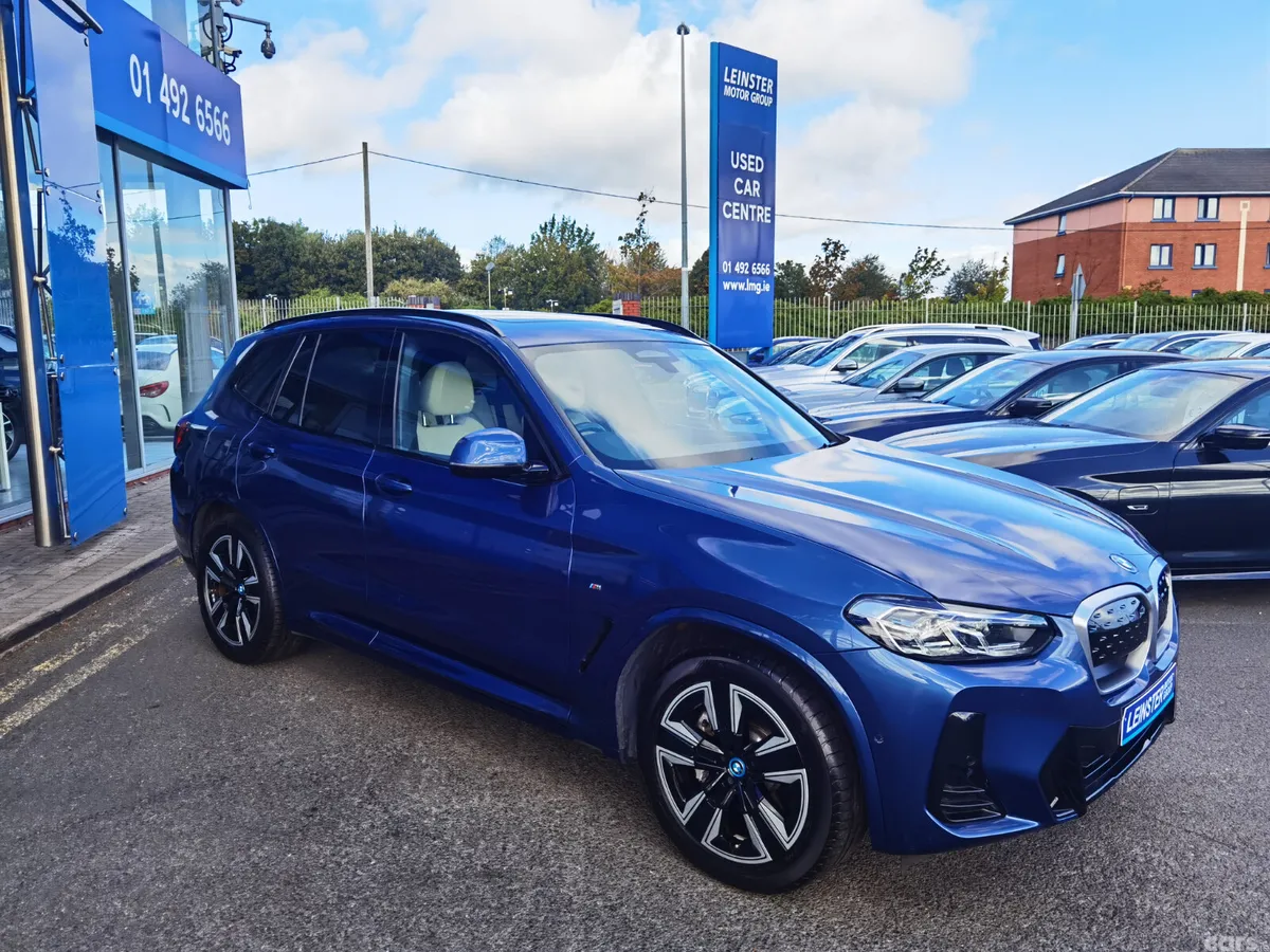 BMW iX3 SUV, Electric, 2024, Blue