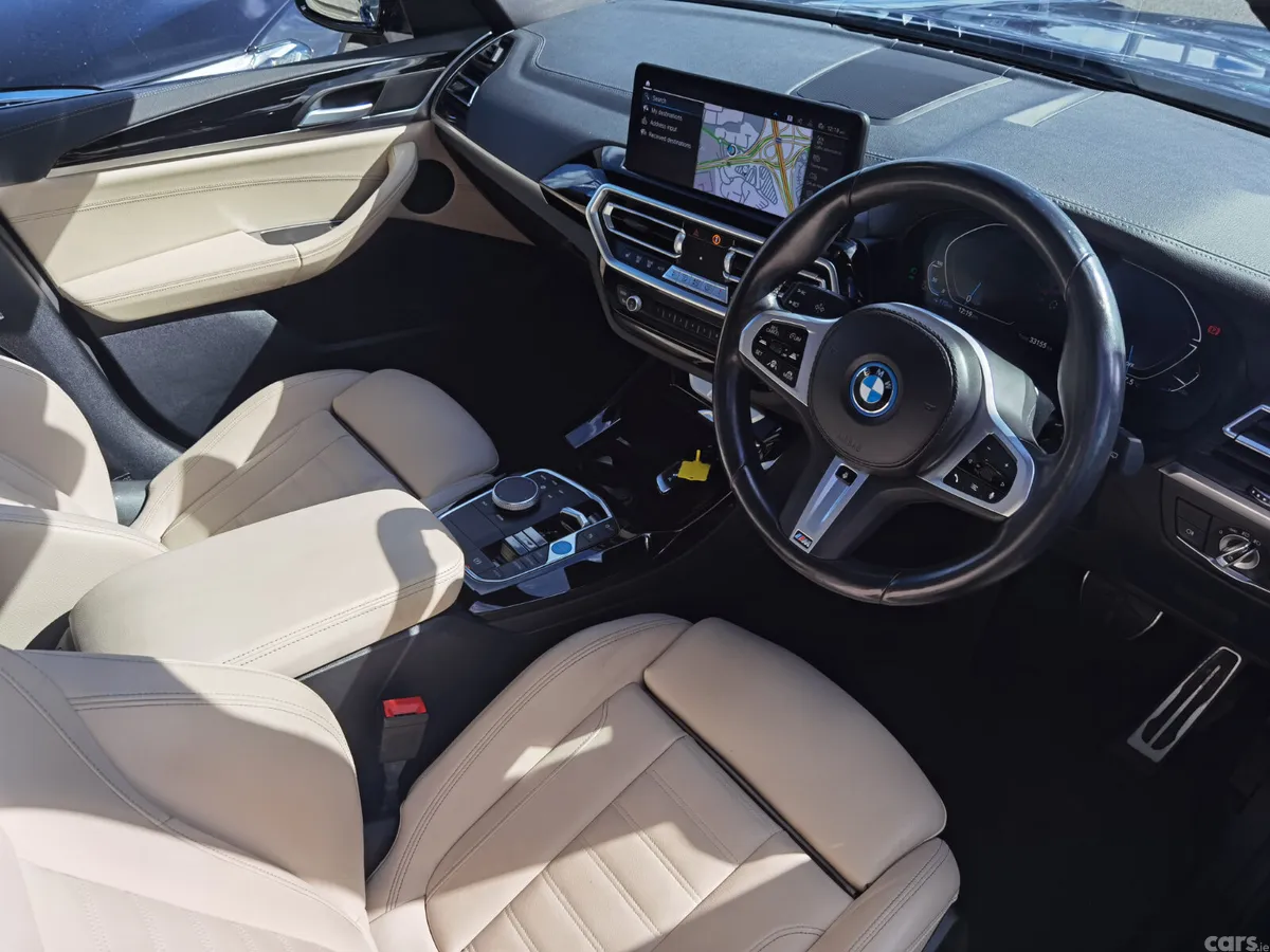 BMW iX3 SUV, Electric, 2024, Blue