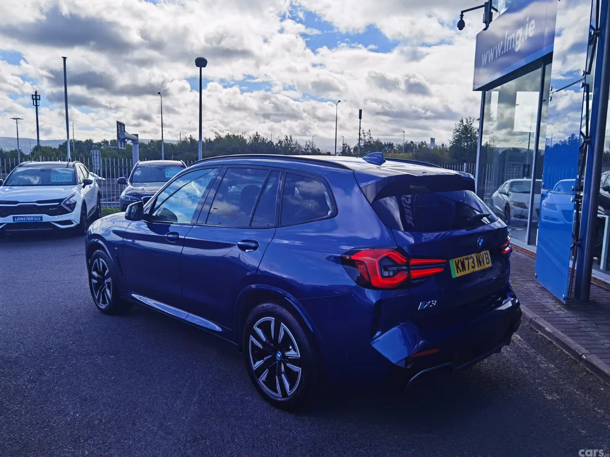 BMW iX3 SUV, Electric, 2024, Blue