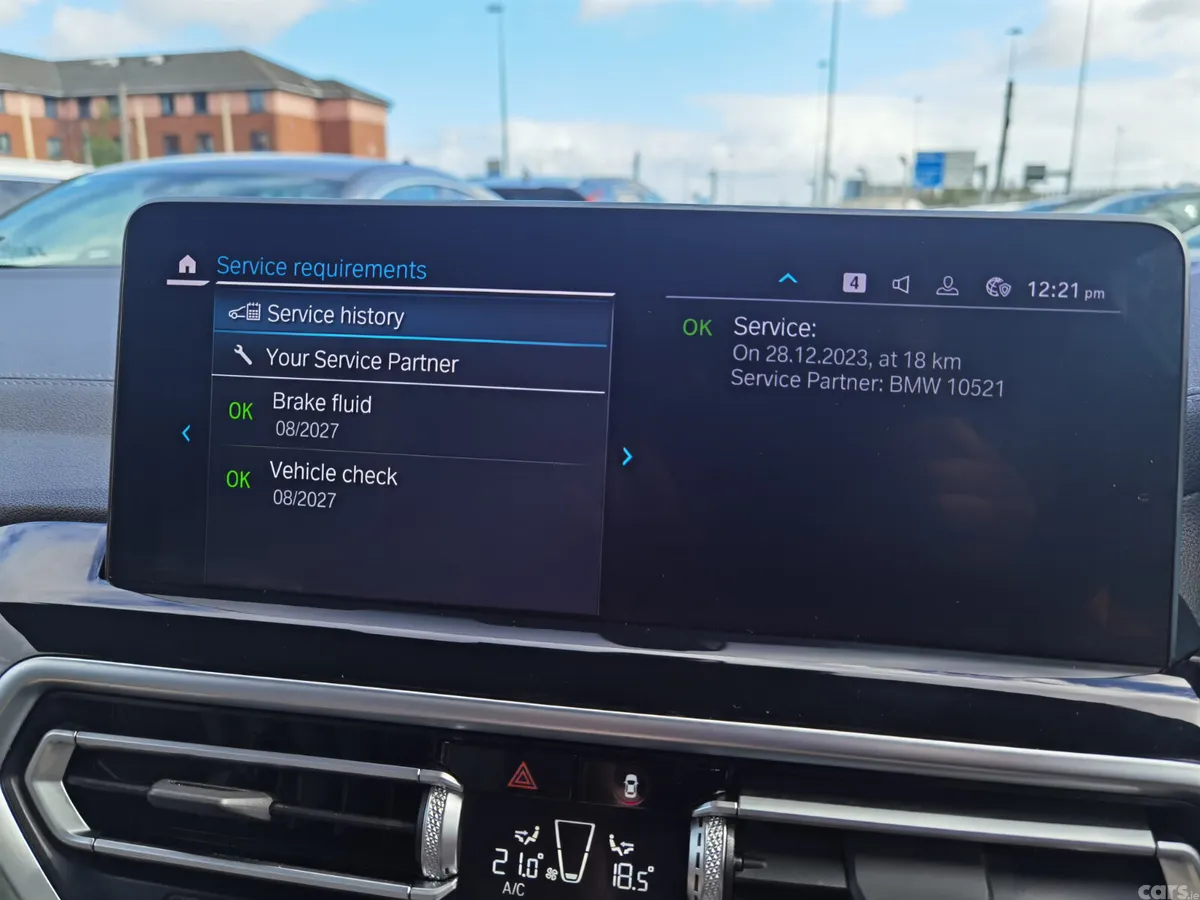 BMW iX3 SUV, Electric, 2024, Blue
