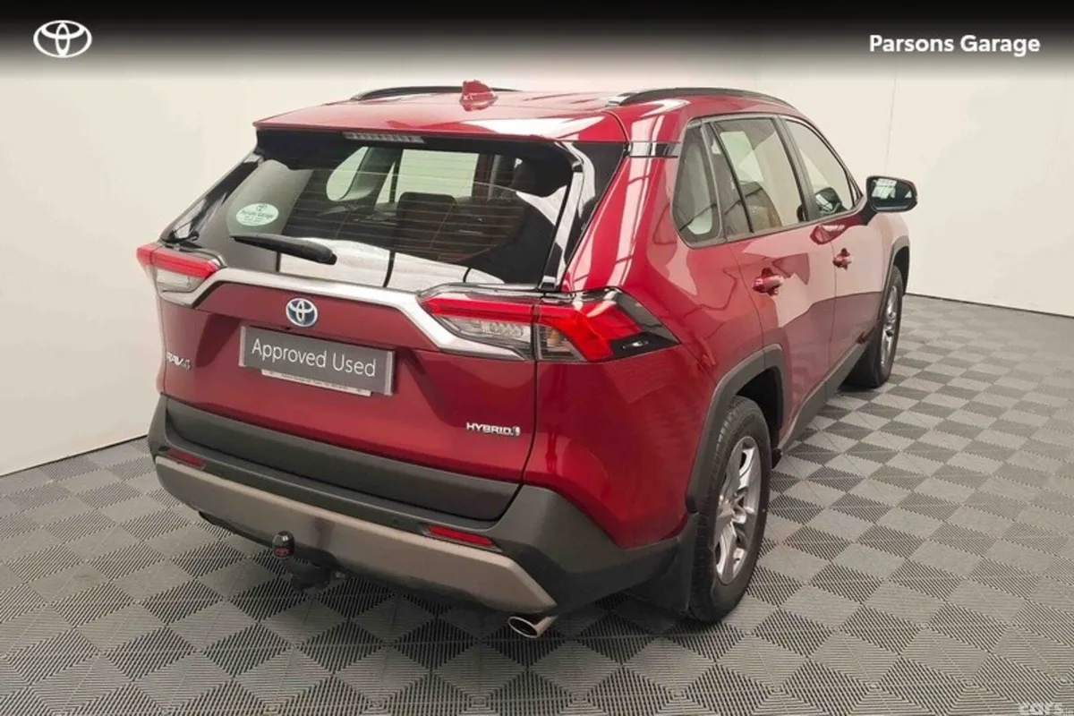 Toyota RAV4 SUV, Petrol Hybrid, 2024, Red