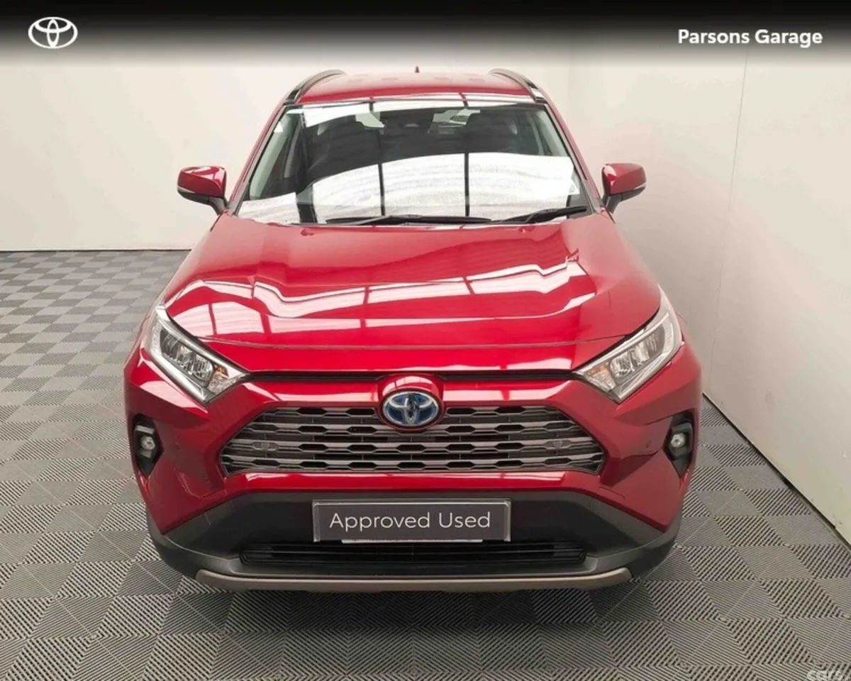 Toyota RAV4 SUV, Petrol Hybrid, 2024, Red