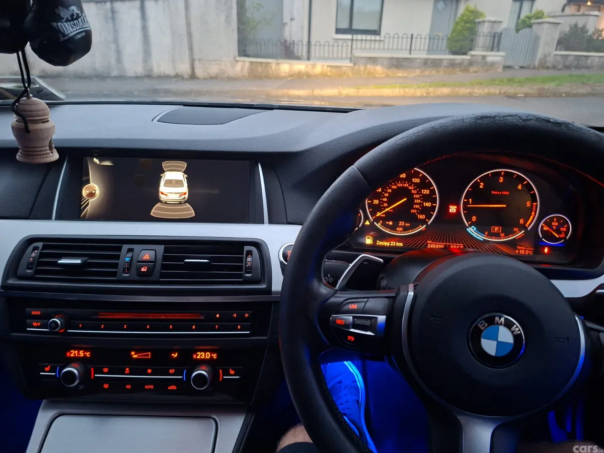 BMW 5-Series Saloon, Diesel, 2015, Black