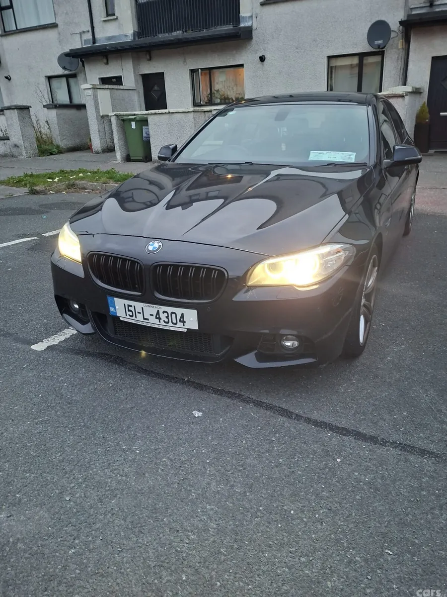 BMW 5-Series Saloon, Diesel, 2015, Black