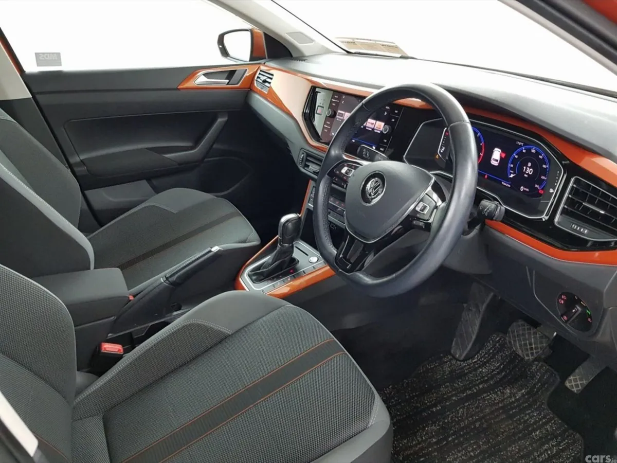 Volkswagen Polo Hatchback, Petrol, 2019, Orange