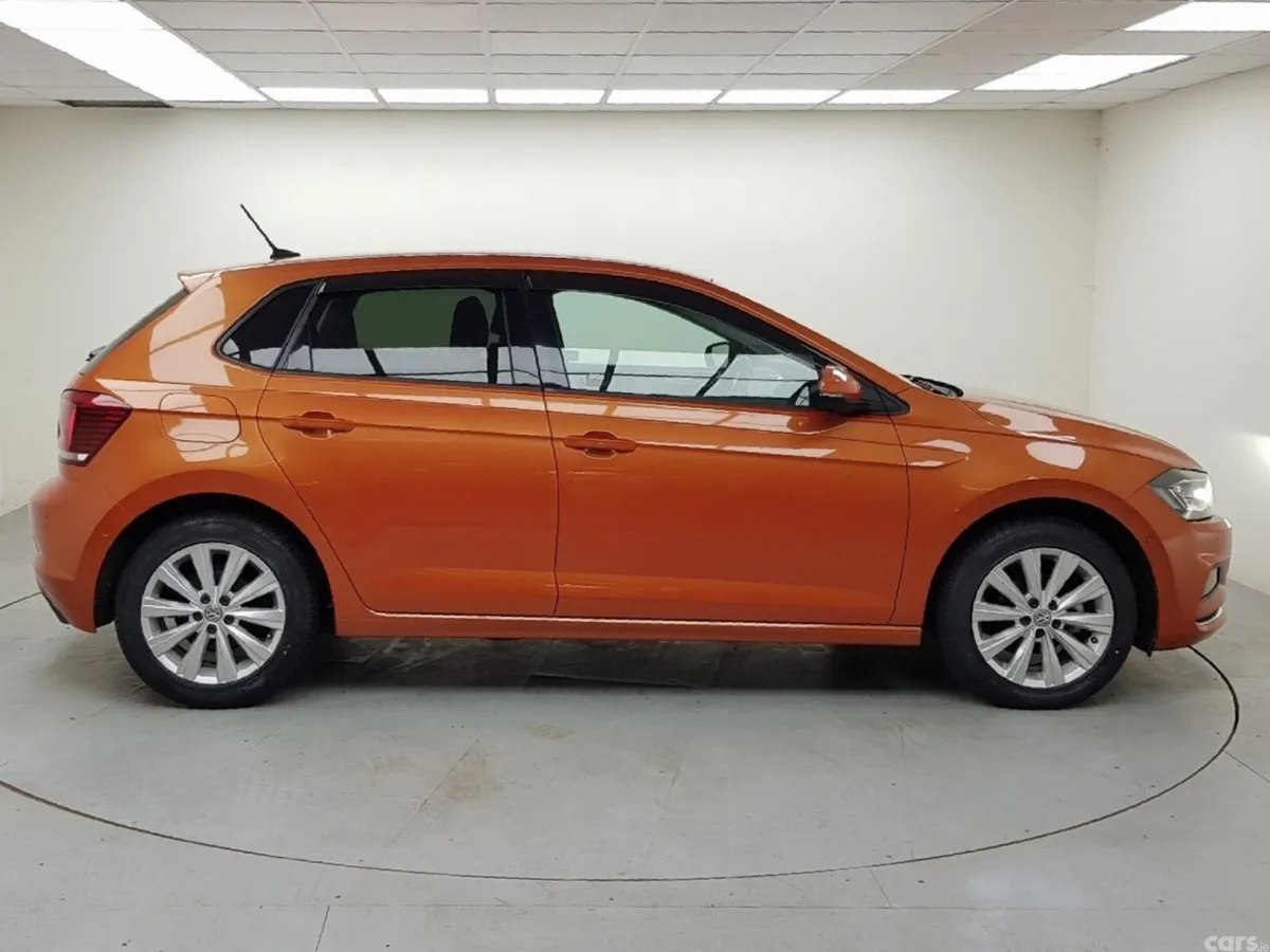 Volkswagen Polo Hatchback, Petrol, 2019, Orange