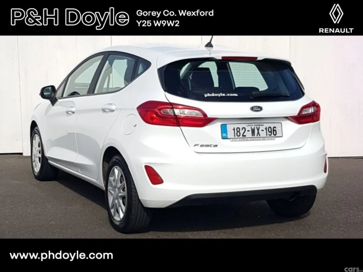 Ford Fiesta Hatchback, Petrol, 2018, White