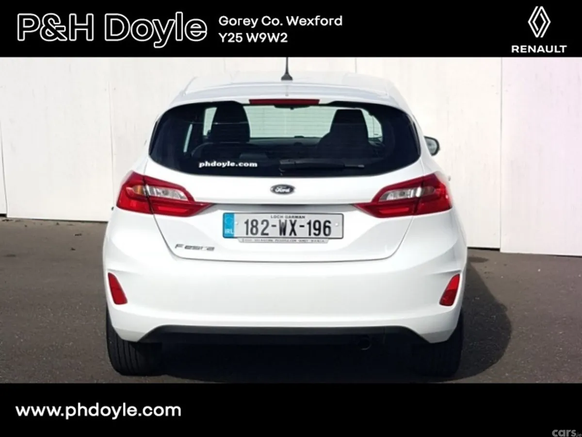 Ford Fiesta Hatchback, Petrol, 2018, White