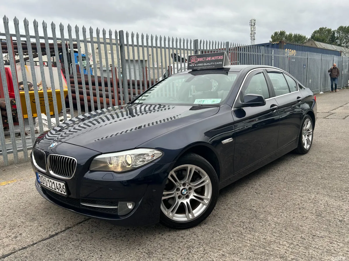 BMW 5-Series Saloon, Diesel, 2010, Blue