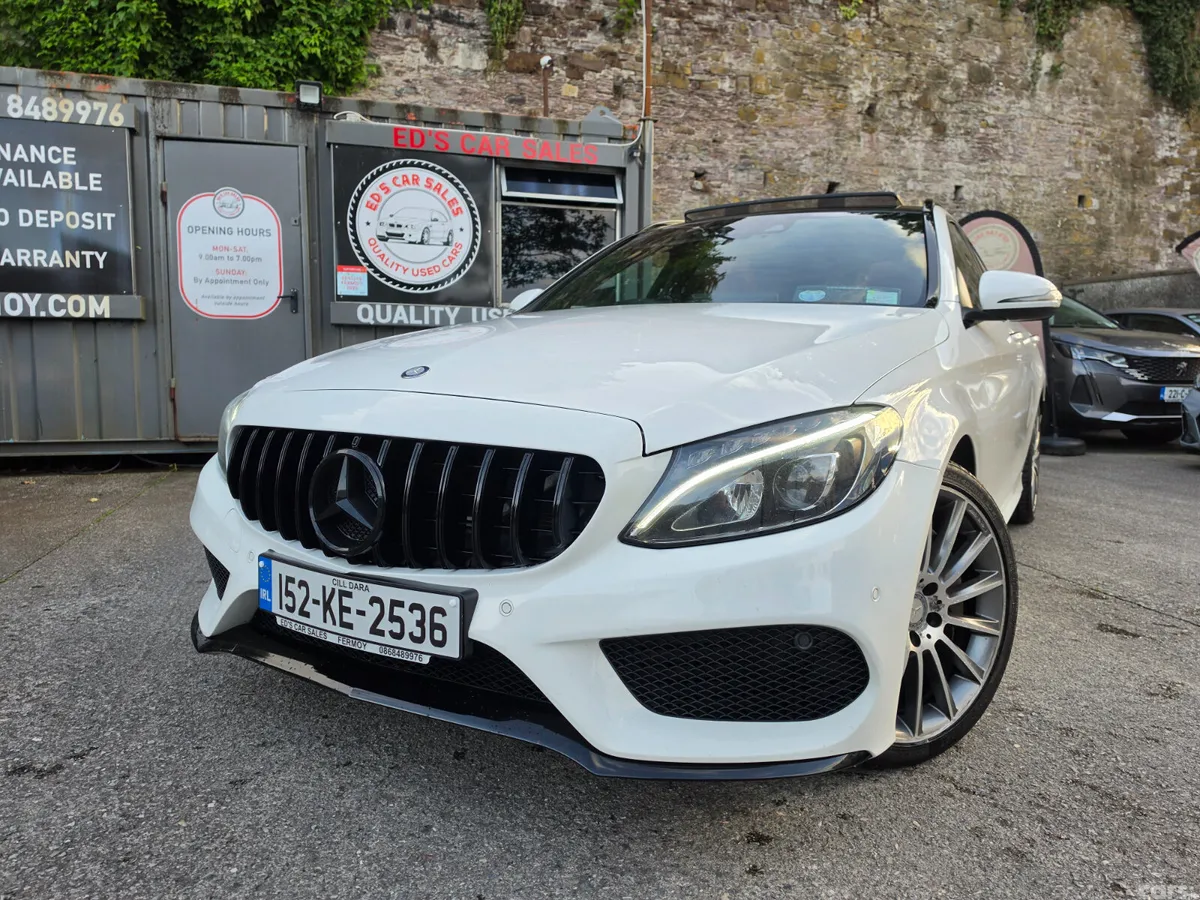 Mercedes-Benz C-Class Estate, Diesel Hybrid, 2015, White