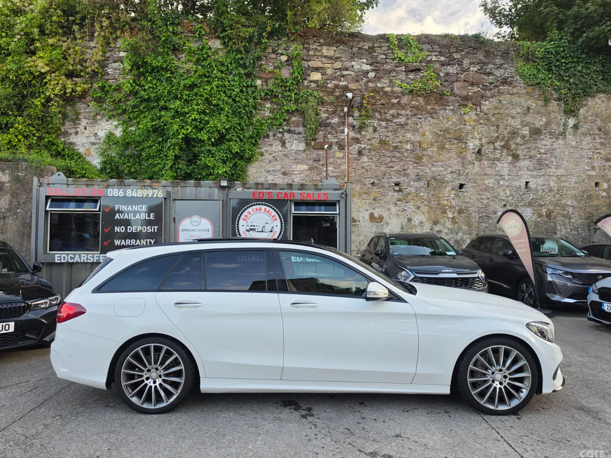 Mercedes-Benz C-Class Estate, Diesel Hybrid, 2015, White