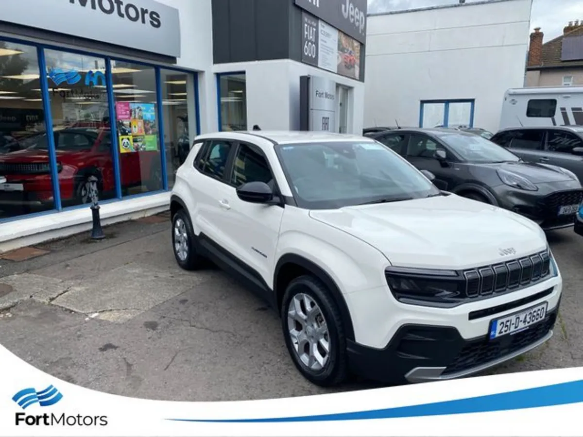 Jeep Avenger SUV, Electric, 2025, White