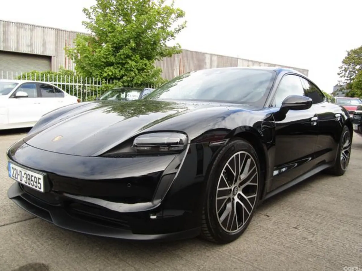 Porsche Taycan Saloon, Electric, 2022, Black