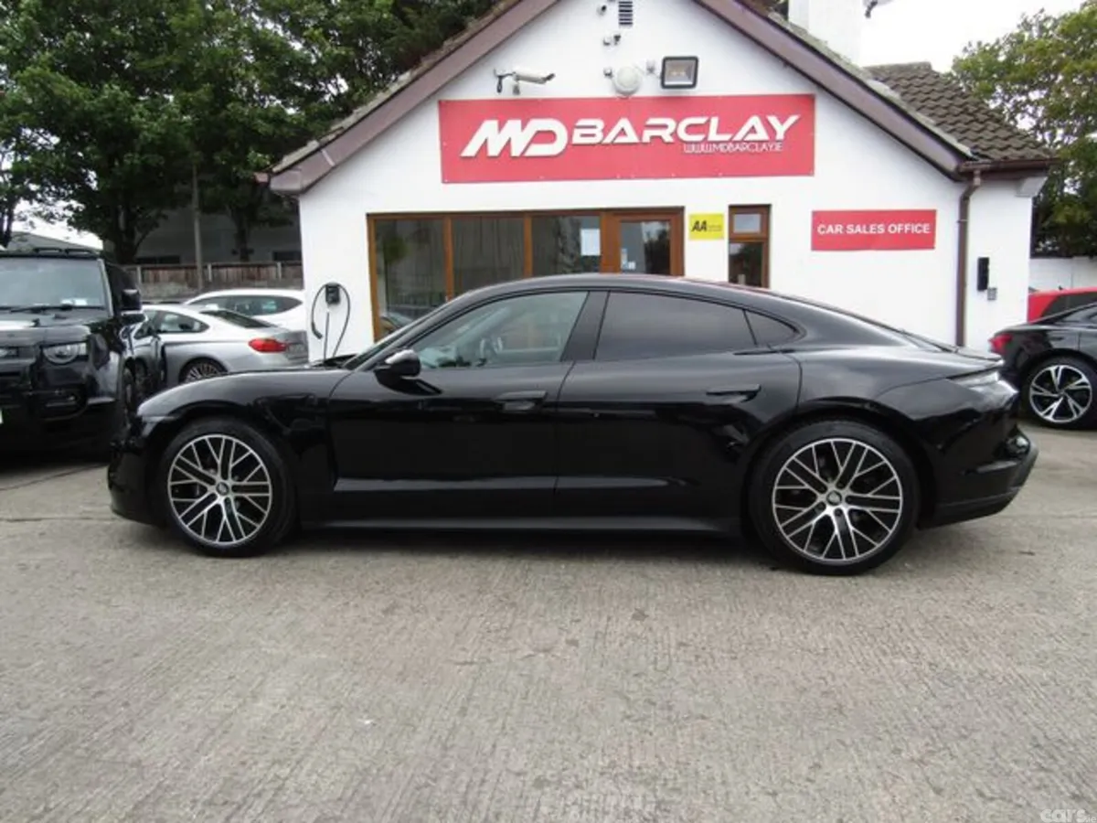 Porsche Taycan Saloon, Electric, 2022, Black