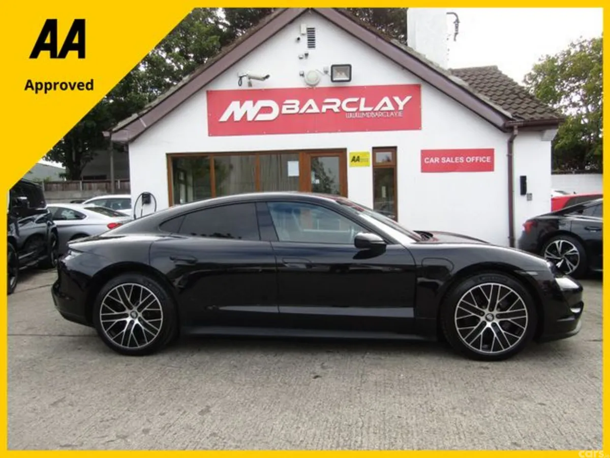 Porsche Taycan Saloon, Electric, 2022, Black