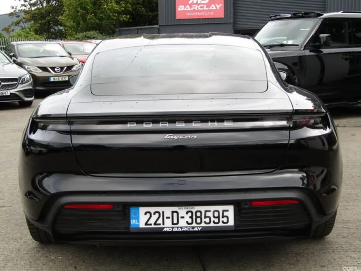 Porsche Taycan Saloon, Electric, 2022, Black