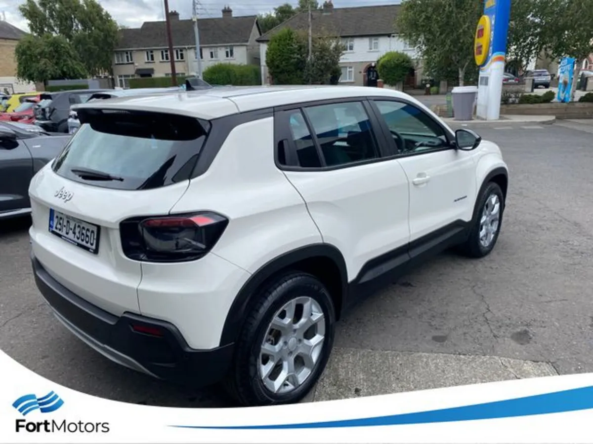 Jeep Avenger SUV, Electric, 2025, White