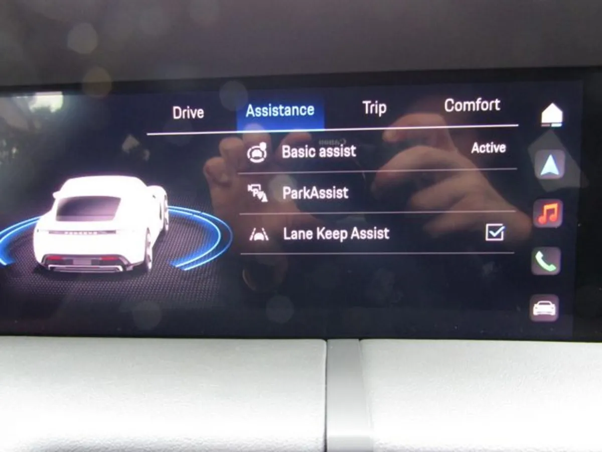 Porsche Taycan Saloon, Electric, 2022, Black