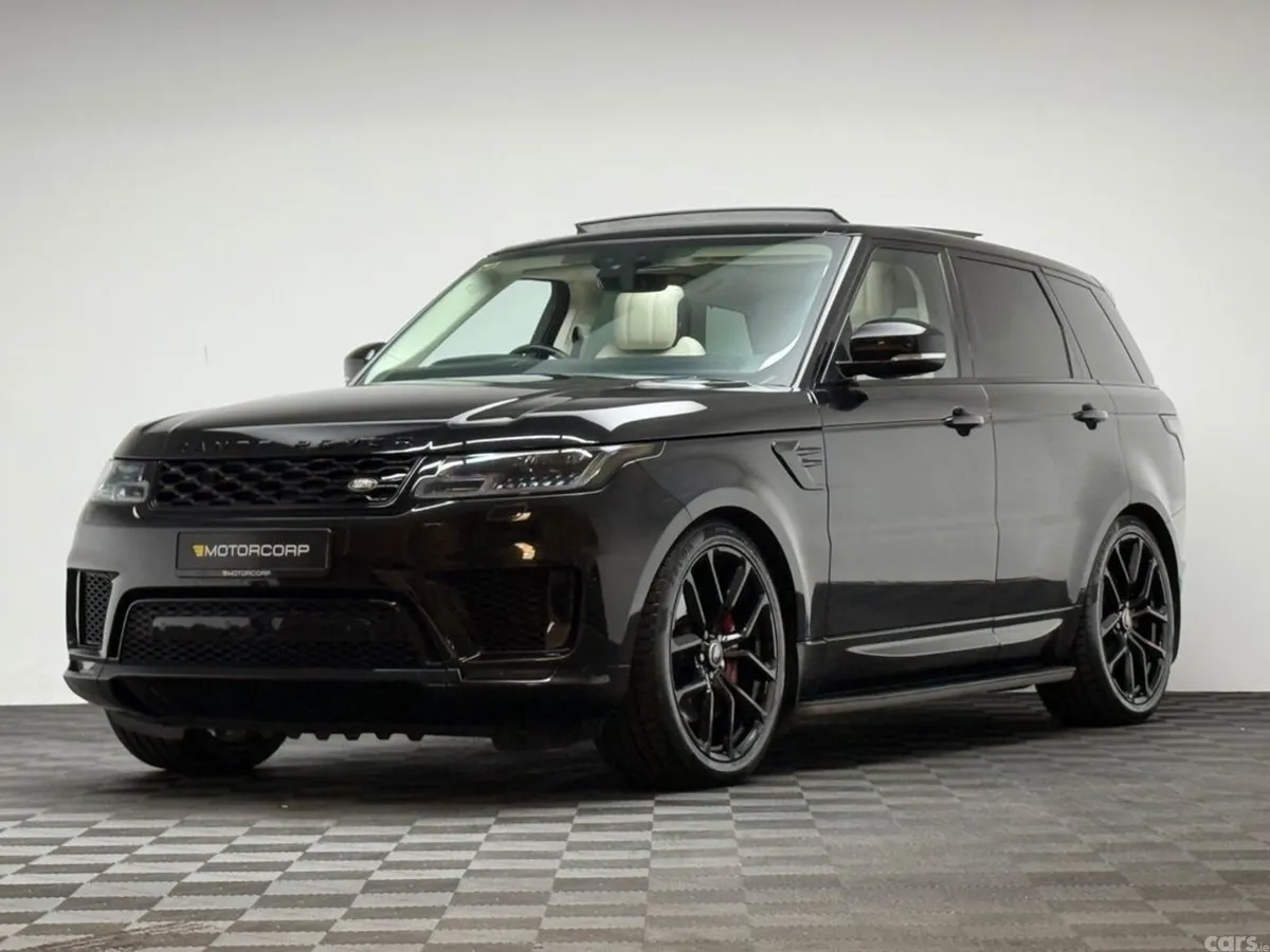 Land Rover Range Rover Sport SUV, Petrol Plug-in Hybrid, 2021, Black