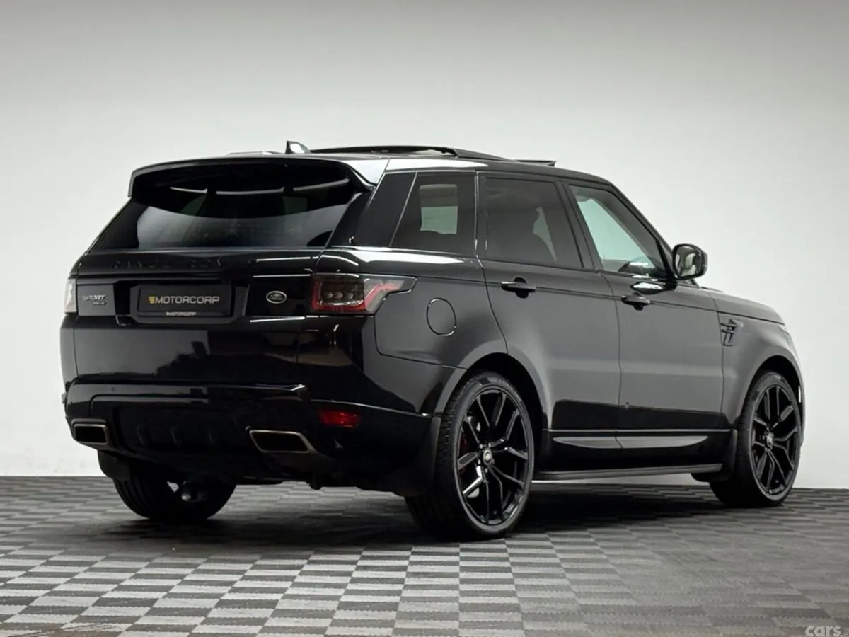 Land Rover Range Rover Sport SUV, Petrol Plug-in Hybrid, 2021, Black